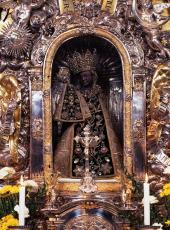 Schwarze Madonna in der Gnadenkapelle